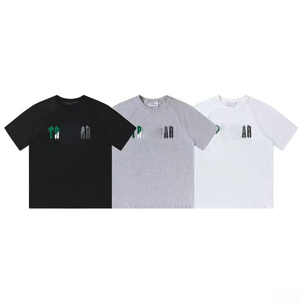 

Mens T-Shirts Crew Neck short sleeve Active Letter Embroidery Anti-Pilling Anti-Wrinkle Breathable 100% Cotton Tees, White