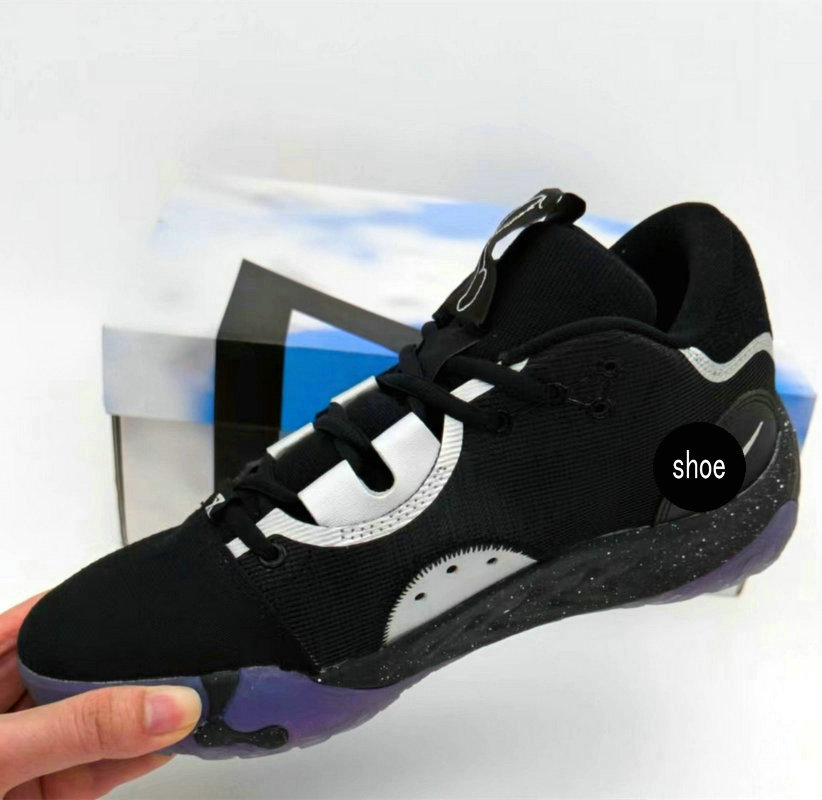 

Other Sporting Goods PG 6 black purple men/women/kids basketball shoes 6s sports wear-resistant cushioning youth GS big boy low-cut sport sneaker