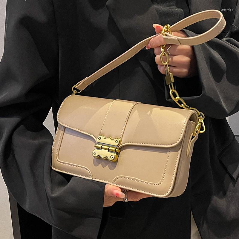 

Evening Bags 2023 Autumn/winter Women's Bag Messenger Shoulder Square, Beige