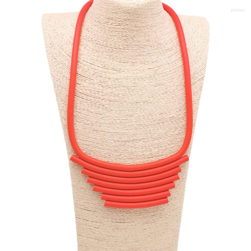 

Chains Rubber Rope Chain Necklace For Women Goth Accessories Handmade Sweater Choker Hip Hop Jewelry Personalised