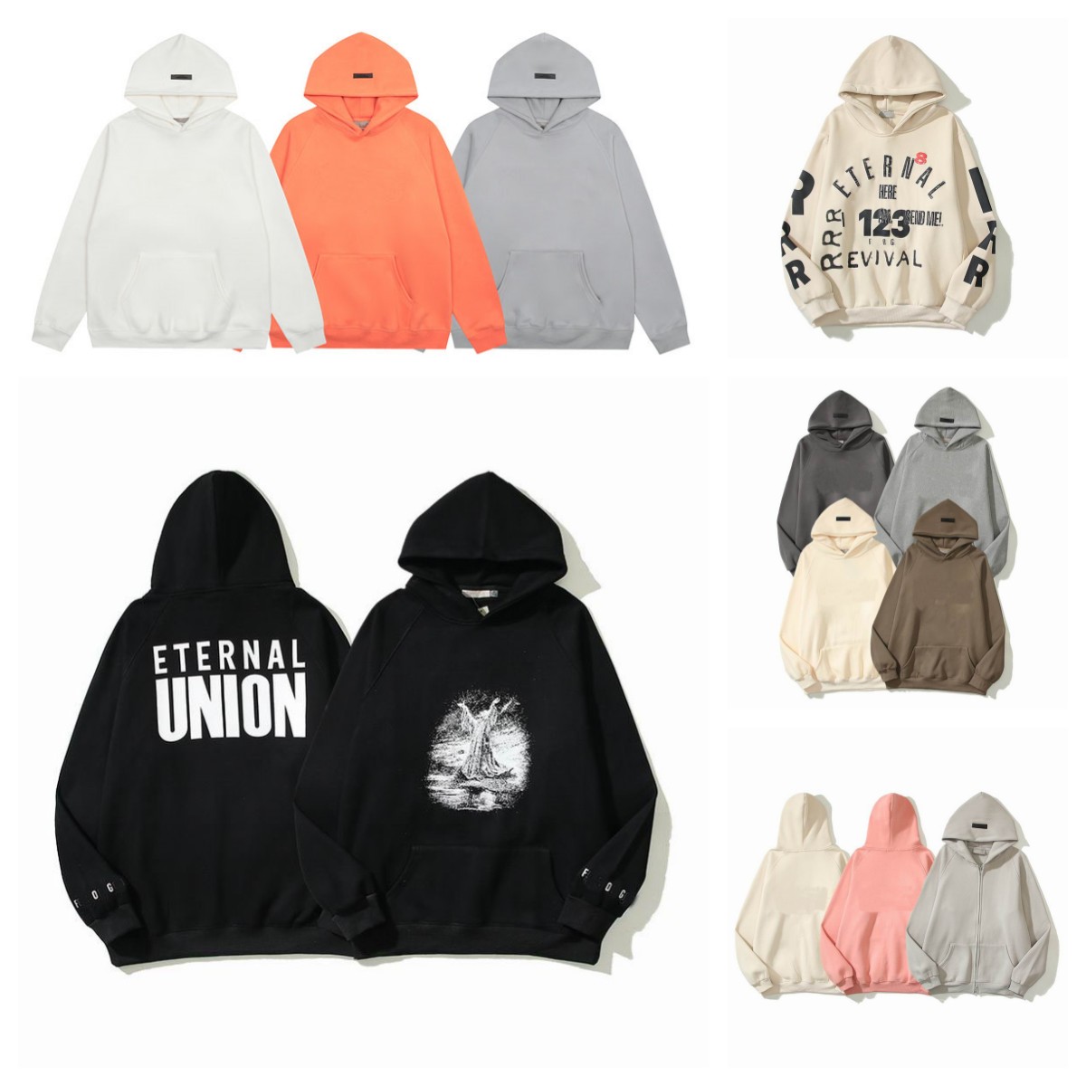 

2023 New Hoodies Colletions Designer Hoodie for Men and Women Essentials Pullover Sweatshirts Loose Long Sleeve Hooded Mens Womens Tops Hoody Clothing, Add postage