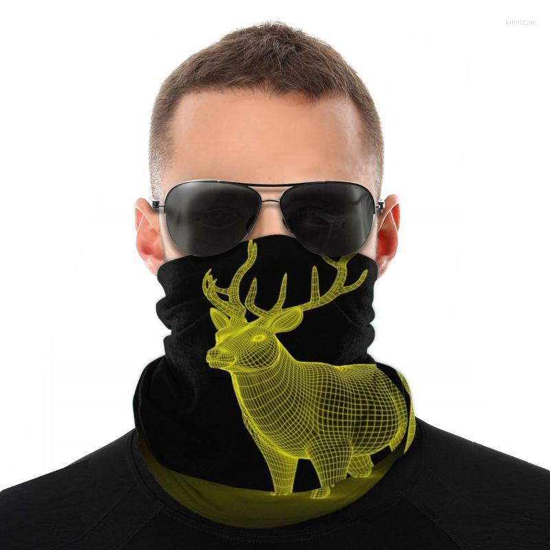 

Scarves Deer Animal Magic Scarf Neck Face Mask Men Women Fashion Tube Balaclava Bandanas Dustproof Headband Biking HikingScarves Kiml22