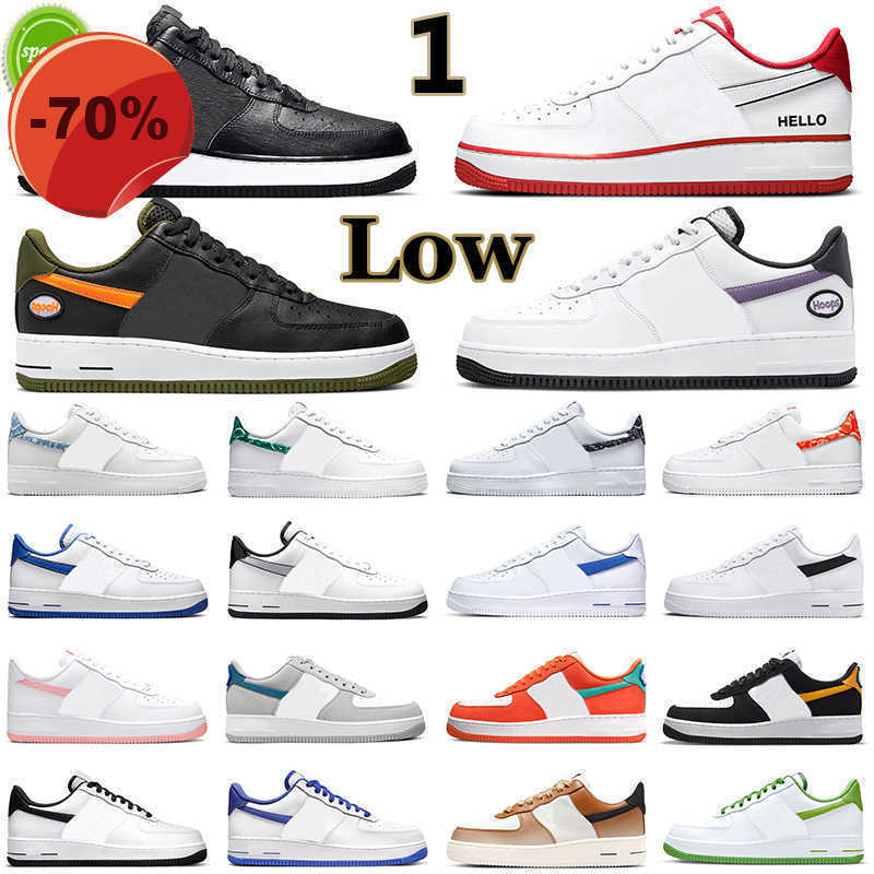 

Dress Shoes1 2023Designer Low Running Shoes For Men Women One Core White Black Photo Blue Paisley University Red Gold Mushroom Mens Trainers Sports, 11