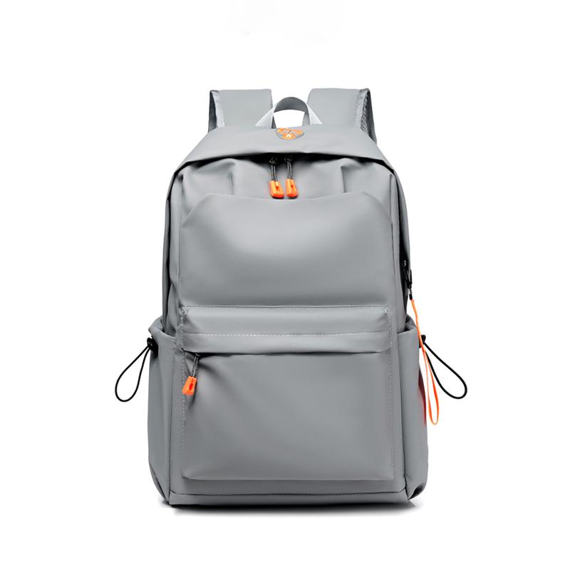 

Backpack Casual Fashion Male Bag Men's Water Proof Shoulders Lightweight And Wear-resistant Laptop USB JT240010, Black