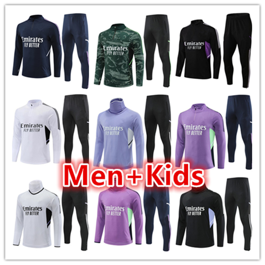 

2022 2023 Madrids TRACKSUIT set Madrids TRAINING suit 22 23 BENZEMA men and kids football tracksuits jacket soccer jersey kit chandal futbol survetement 998