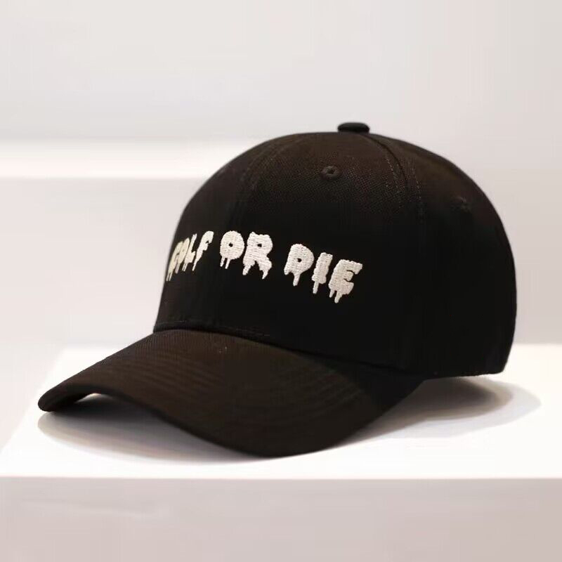 

2023 Baseball Caps Snapbacks Men Women Sport Golf Or Die Slogan Snapback Sun Hat Unisex Summer Fashion Hip Hop Gorras Casquette Crew Bb, Black