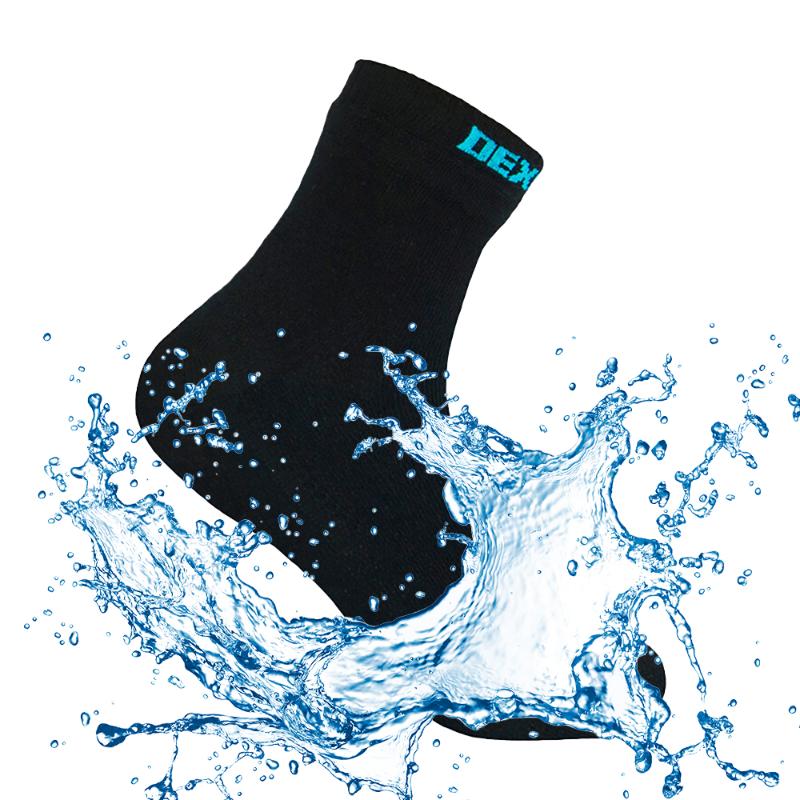 

Sports Socks Waterproof Breathable Bamboo Rayon For Hiking Hunting Skiing Fishing Seamless Outdoor Unisex Dexshell, 663black