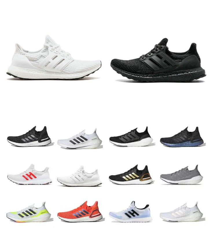 

NEW Ultraboosts 20 21 UB 4 6.0 Running Shoes Mens Womens Ultra Se Triple White Black Solar Grey Orange Global Currency Gold Metallic Run Chaussures Trainers Sneakers, 28