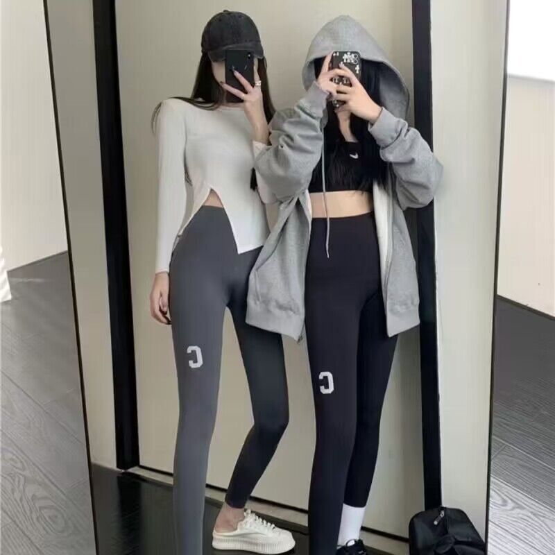 

Women Gym Yoga Seamless Pants Sports Clothes Stretchy High Waist Athletic Exercise Fitness Leggings Activewear Pants Cel, Grey short