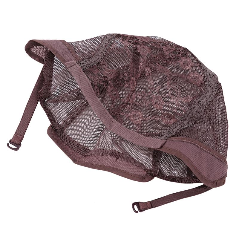 

Beanies Beanie/Skull Caps Lace Cap For Making Wigs With Adjustable Strap On The Back Glue-Free Wig Hair Net 2023 High Quality Accessories, Black