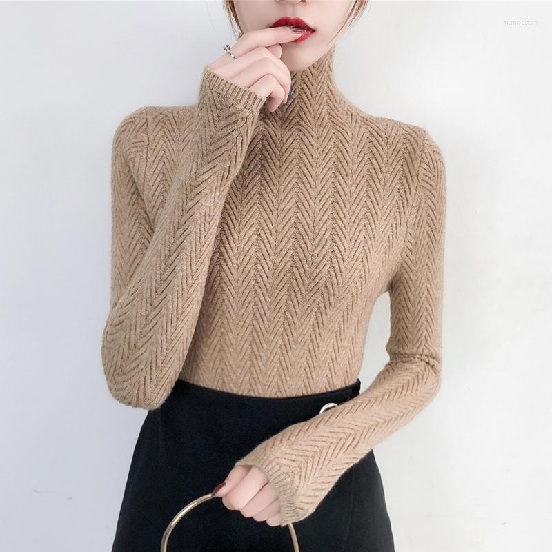 

Women's Sweaters Woman Underwear Autumn And Winter 2023 Slim Bottom Shirt Long Sleeve Tight Knitted Thickening