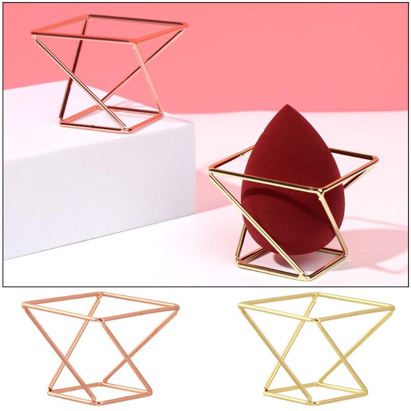 

Makeup Sponges Applicators & Cotton Gift Women Storage Rack Beauty Egg Powder Puff Shelf Creative Magic Three-dimensional