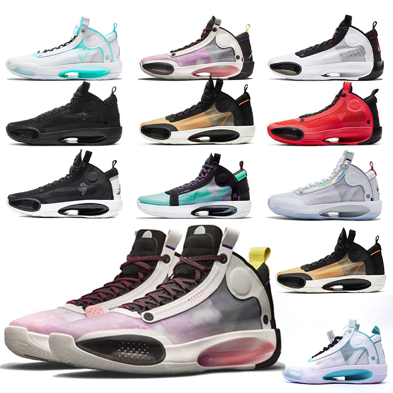 

Mens basketball shoes 34s Eclipse Paris jumpman 34 Red Orbit Black Cat Amber Rise Bayou Boys Blue Void Snow Leopard Bred Infrared 23 men sports sneakers, A1 40-45 eclipse