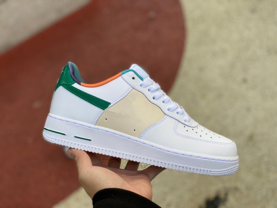 

2023 New Casual Running Shoes Men Women 1s Low EMB White Malachite Pearl White Outdoor Shoe Best Designer Sports Sneakers