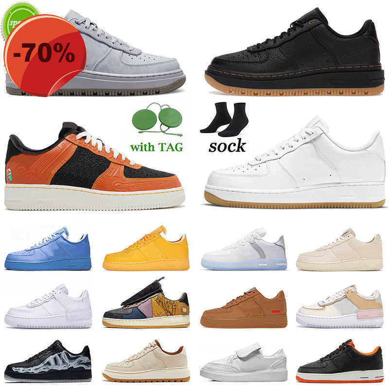 

Dress Shoes1 2023Luxe One Low Kwondo Running Shoes Mens Womens Siempre Familia Designer Uv Reactive Black Skeleton Cactus Jack Golden Mca Beige Halloween, A29 36-45 shadow triple black