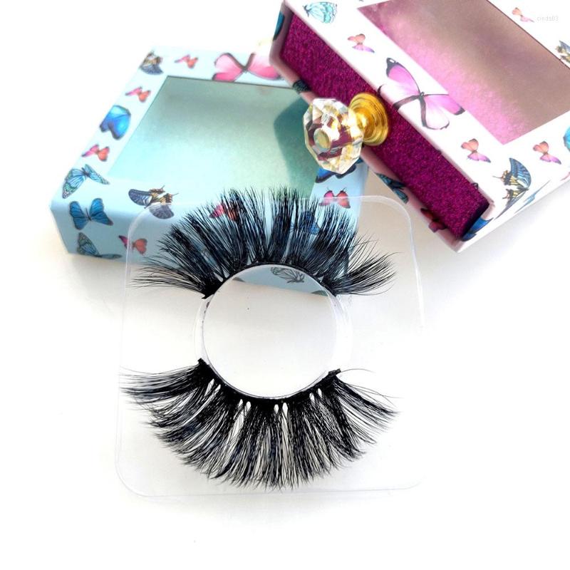

False Eyelashes Selling Fiber 5D Series Natural Beauty Super Soft Cosmetics Exquisite Storage Box Can Be Wholesale