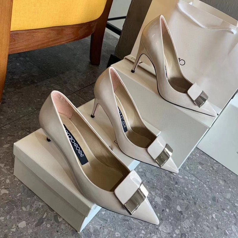 

Luxury high-grade leather fashion Dress Shoes high heels casual and comfortable