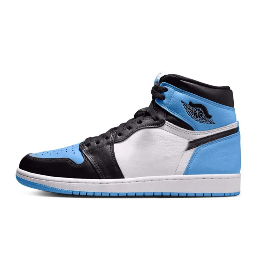 

2023 Authentic High OG 1 1s University Blue Air DZ5485-400 Shoes Sports Sneakers Black White Trainers Womens Mens With Original Box