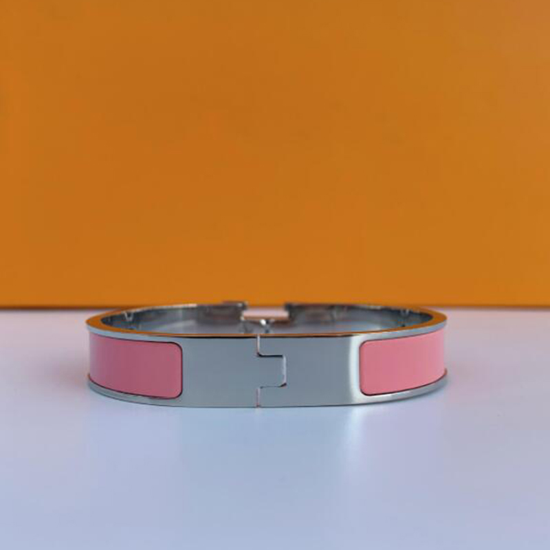 

Luxury Designer bracelets High quality fashion H Charm Bangle for men and women stainless steel silver, Rose gold, gold luxury girlfriend jewelry gifts