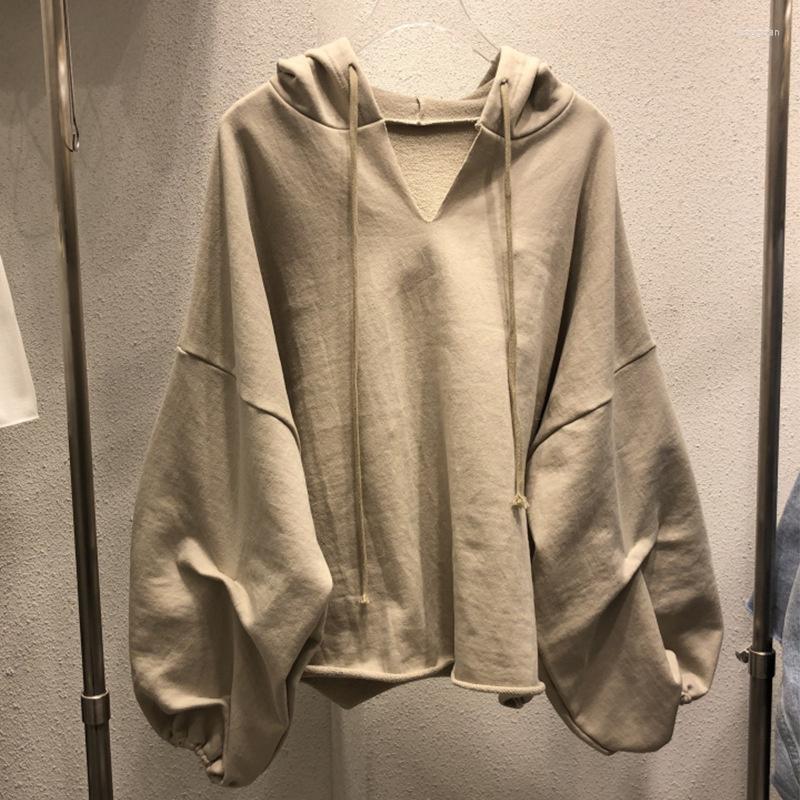 

Women's T Shirts Cotton Women's Hooded Thin Sweater 2023 Spring Loose Korean Jacket Fashion T-shirt Tshirt The Listing Woman Clothes, Black