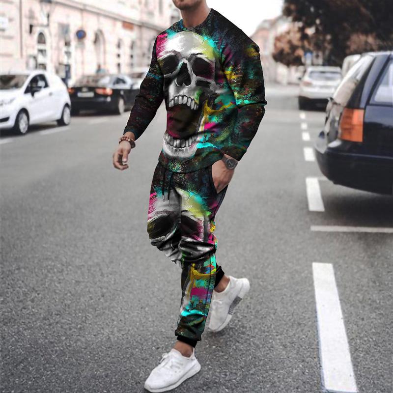 

Men' Tracksuits 2023 Summer Long-sleeved Sports Suit Sportswear Breathable Wicking 2-piece Trousers T-shirt, Wyt5251