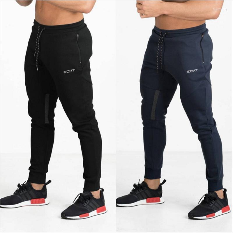 

Men's Pants Men's Small Leg Style Fitness In Europe And America High Waist Fashion Brand Sportswear Casual Stock, Black