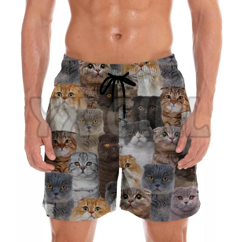 

Men' Shorts You Get A Lot Of Scottish Terrier 3D All Over Printed Quick Drying Beach Summer Swim TrunksMen, Style-5