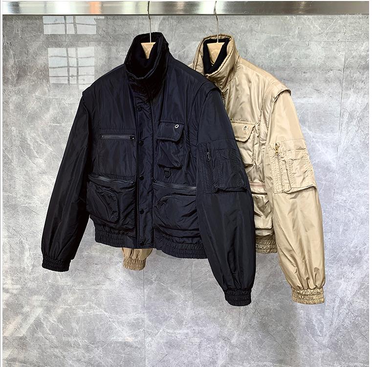 

Men's Jackets J1260 Fashion Men's Coats & 2023 Runway Luxury European Design Party Style Clothing