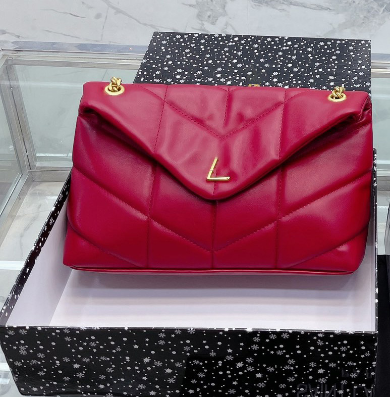 

Women Luxurys Designers Bags Handbag Women Handbags Lady loulou Fashion Shoulder Bag Luxury Crossbody Tote Wallet w13, Box