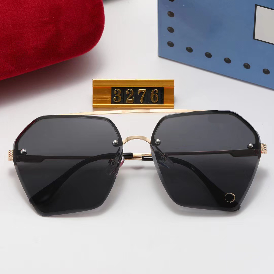 

Men's designer sunglasses Women's oversized sunglasses Fashion outdoor frameless classic style glasses Retro unisex goggles Sports driving Multi-style sunshade