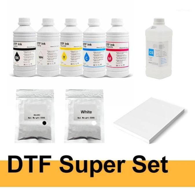 

Ink Cartridges DTF Kit Melt Powder Cleaning For Direct Transfer Film Printer PET Printing And8993393