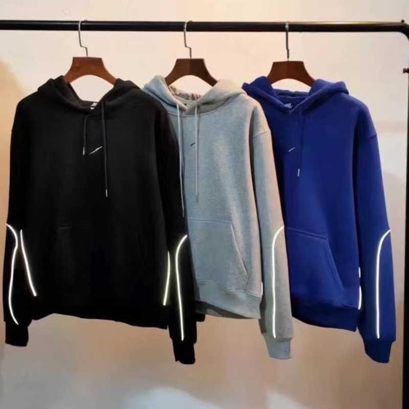 

Reflective hooded sweater men women hoodies nocta designer hoodie pants embroidered sweatshirt loose hoody pullover coat, Blue-pants