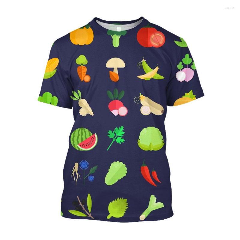 

Men's T Shirts Jumeast 3D Vegetables Pumpkin Printed Men Funny T-shirts Casual Fashion Shirt Loose Comfort Streetwear Grunge Clothes, 07