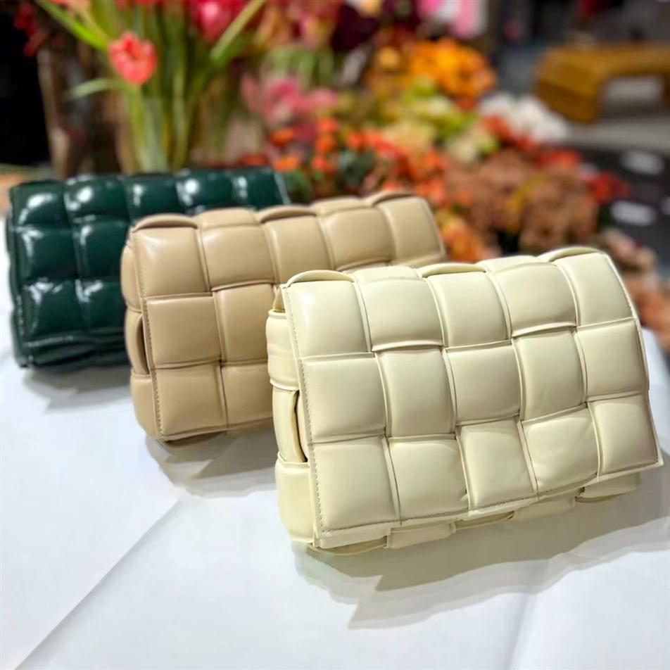 

handbags fashion Clutch Luxury designer Tote bag bottega Crossbody Women whole famous Shoulder Genuine Leather cassette envelope croche339S, White