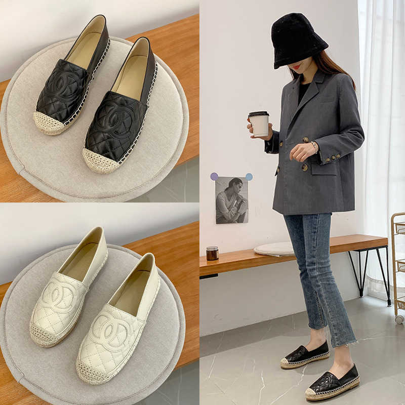 

Shoes Women's shoes leather 2023 autumn new small fragrant fisherman's shoes Women's lazy people slip on leisure thick soled Lefu shoes, Black