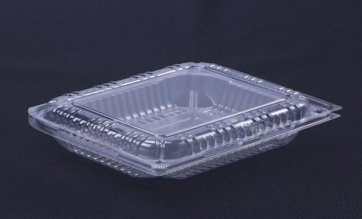 

30pcs Disposable Transparent Hinged Lid Takeout Containers For Desserts Fruits Vegetables 175x143x6cm Take Out8330783