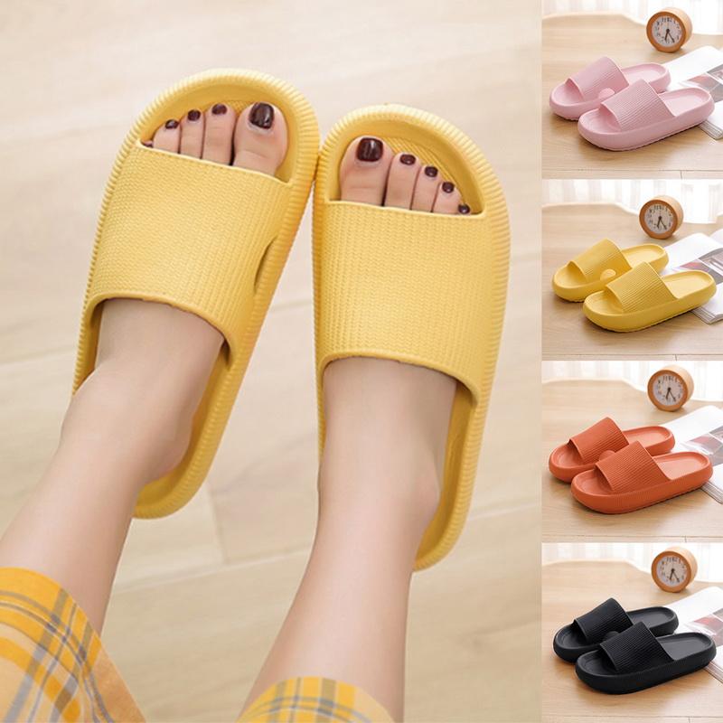

Slippers Unisex Women Men Shoes Bathroom Slipper Lovers Indoor Sandals Fashion Home Non-slip Floor Flip Flops, Pink