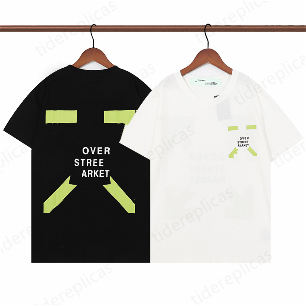 

men t shirt designer shirts women graphic tee clothing clothes Gradient arrow Oil painting print Loose Colourful pattern Painted flower on the back Pure cotton B2, No.10
