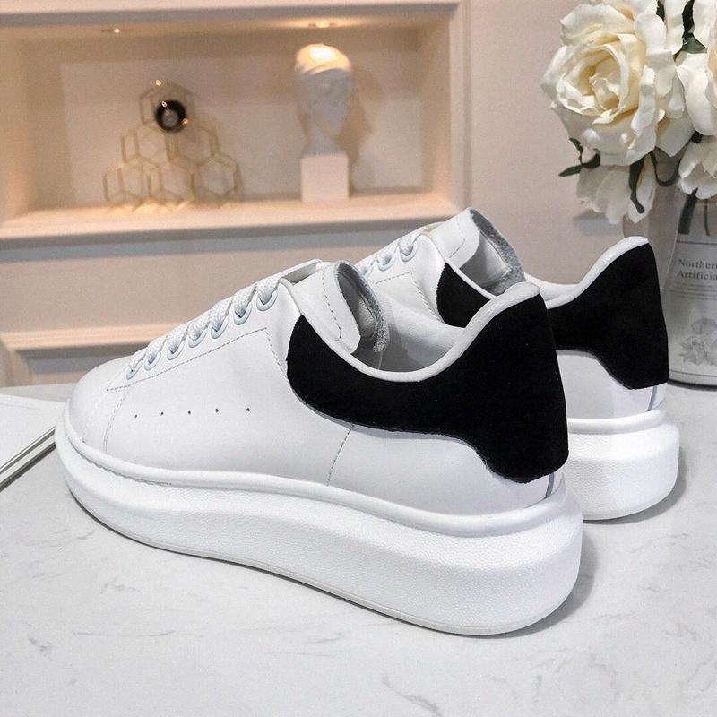 

NEW McQueens Designer Shoes Casual Shoes men women white mens womens shoes espadrilles flats platform oversized shoe espadrille flat snea Rz, New 27