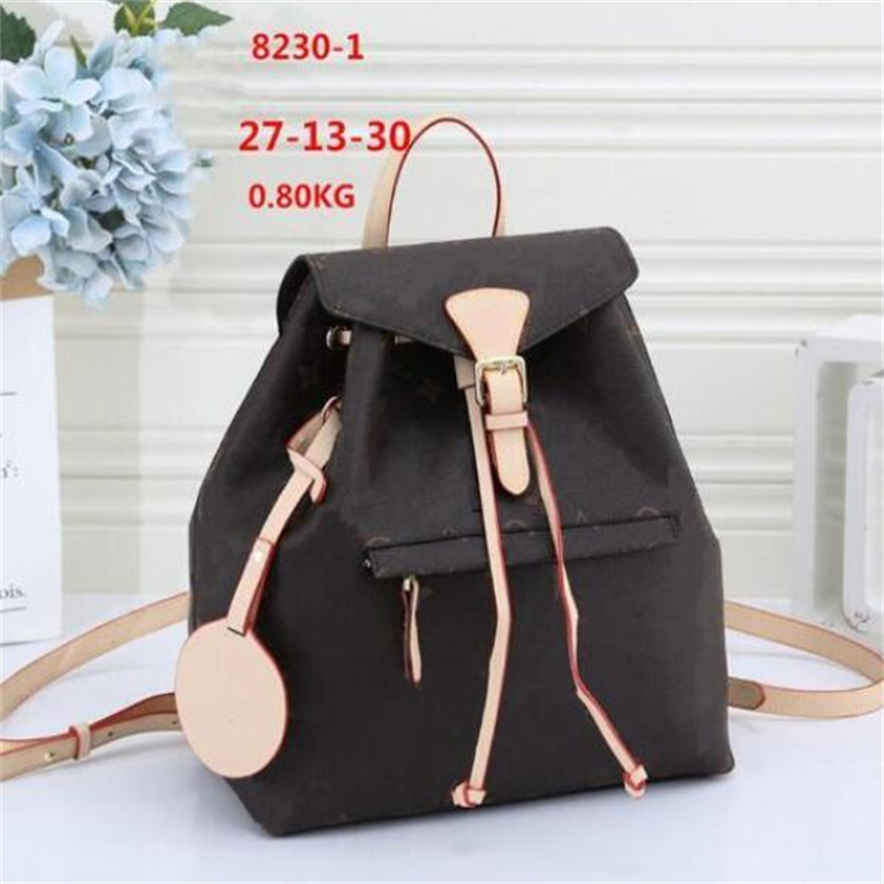 

new embossed BACKPACK elegant lady genuine top quality canvas buckle handbag satchel shoulder bag with charm vintage style, Freight difference