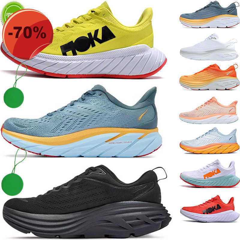 

Dress ShoesOne 2023Hk Running Shoes Bondi8 Bondi Clifton 8 Carbon X 2 Mens Womens Sport Sneaker Triple Black White Smoke Grey Cherry Bone Platform Designer, 15
