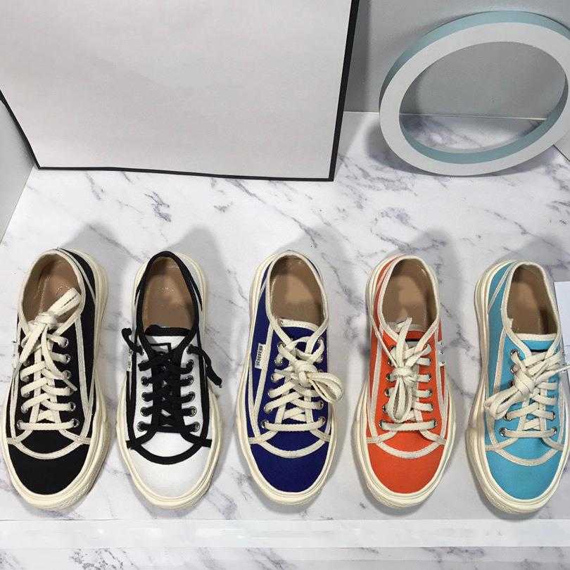 

Shoes Small fragrant wind canvas shoes 2023 color flat sole single shoes women's wave sole front lace up campus style casual white shoes