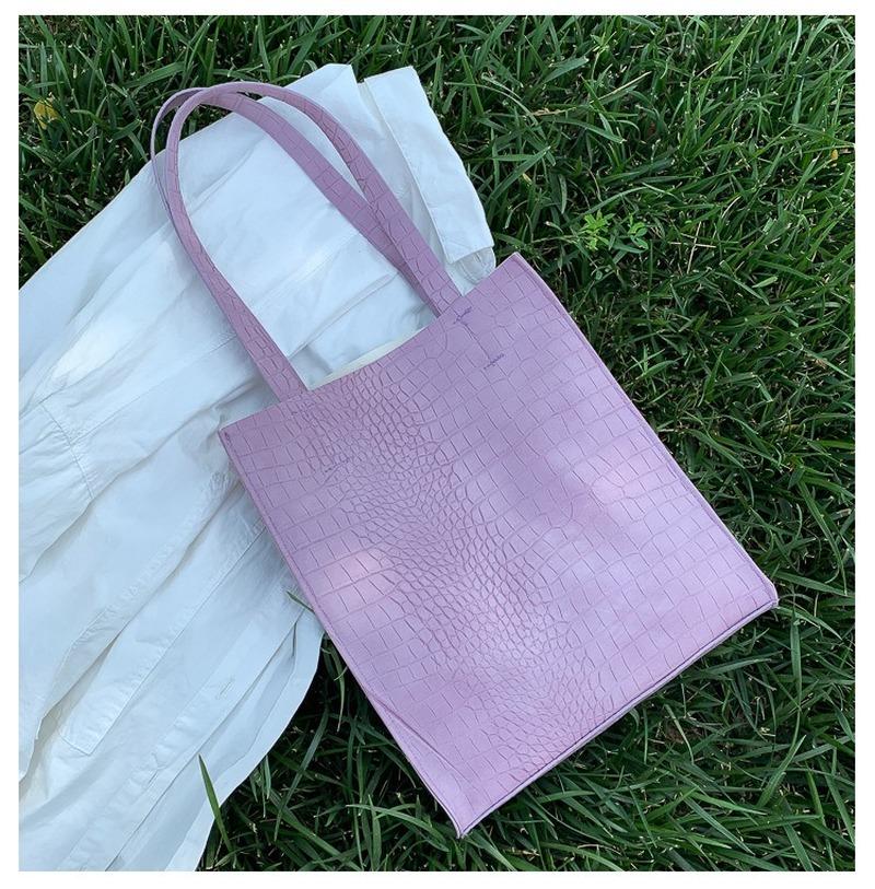 

Evening Bags Crocodile Design Handbags For Women 2023 Large-capacity Shoulder Crossbody Bucket Bag PU Leather Female Travel Tote