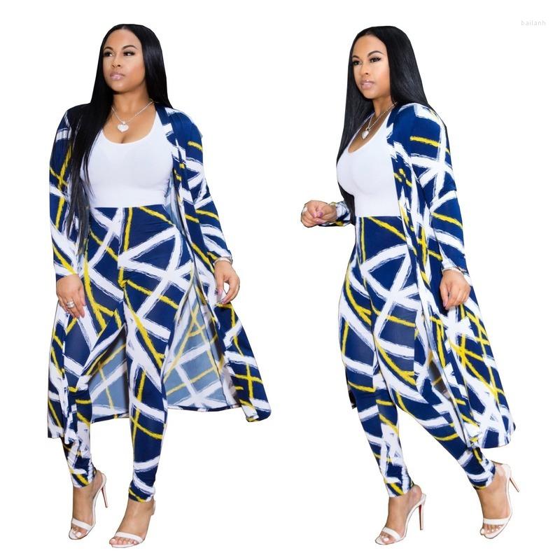 

Ethnic Clothing 2 Piece Set African Print Elastic Bazin Baggy Pants Rock Style Dashiki SLeeve Famous Suit For Lady/women Coat And Leggings