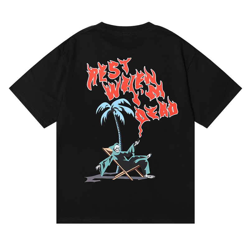 

2023 Summer New Mens Trapstar t Shirt Short Sleeve Print Top Tees Black Cotton London Street Wear Casual Fashion Loose Tshirts 7zk2, 09