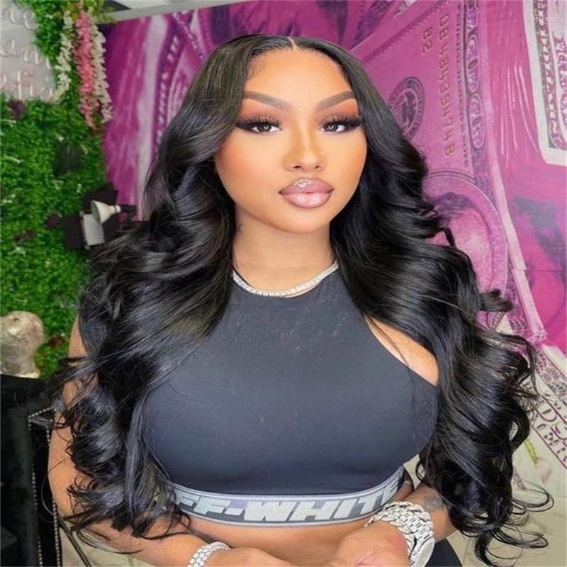 

Marchqueen Lace Front Human Hair Wigs 13x4 Transparent Body Wave For Women Remy, Picture shown