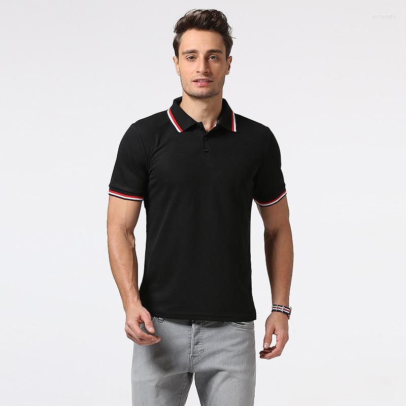 

Men' Polos Men Stitching Embroidery Printed Shirt Shirts With Short Sleeves Of Leisure Fitness Man, Gray