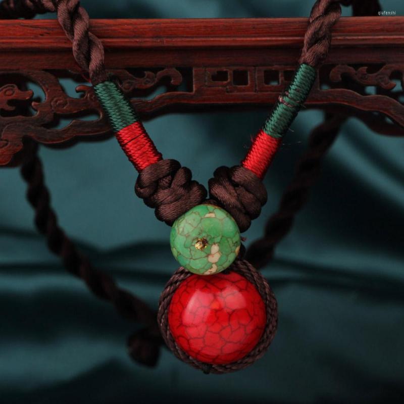 

Choker 2023 Original Hand-made Natural Stone Vintage Ethnic Colorful Style Jewelry For Women