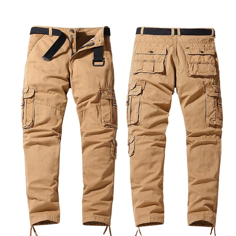 

Men's Pants Khaki Casual Men Military Tactical Joggers Camouflage Cargo Multi-Pocket Fashions Black Army Trousers High QualityMen's, Kbd3827green