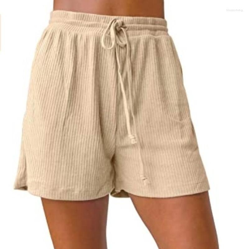 

Women' Shorts Summer Casual Women' Elastic Drawstring Beach Multicolor Harajuku Micro Flared Short Plus Size Homewear Female, Black